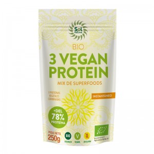 3 Vegan Proteina Bio 250g...