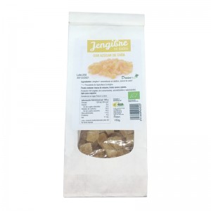 Jengibre en dados con azucar de caña 150g Dream Foods