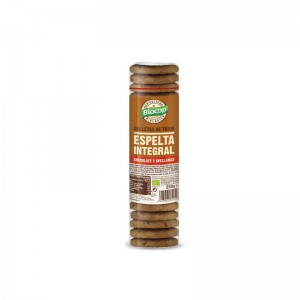 Galletas espelta integral chocolate avellanas Bio 250g Biocop