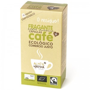 Cafe Fragante capsulas bio 10x5g Alternativa 3
