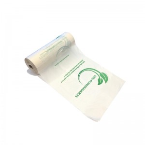 Bolsa sin Asa en Rollo 30x40 100% Biodegradable 500 unds