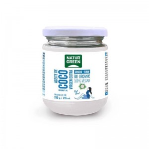 Aceite de coco virgen extra bio 215ml/200g Naturgreen