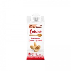 Crema para cocinar de anacardo cuisine Bio 200ml Ecomil