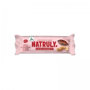 Barrita Raw de Cacao y Cacahuete Bio 24x40g Natruly