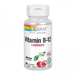Vitamina B12 2000mcg 90comp Solaray