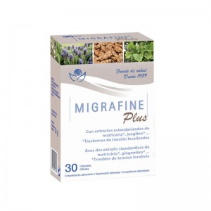 Migrafine plus 30 cápsulas Bioserum