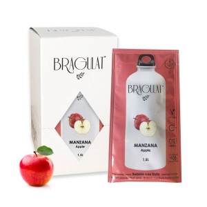 Bebida soluble manzana 15x9g Bragulat