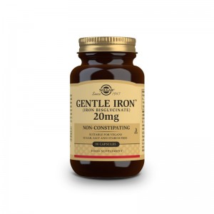 Hierro Gentle 20mg 90vcaps Solgar