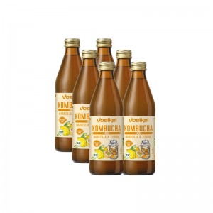 Kombucha maracuya y limon bio 6x330ml Voelkel