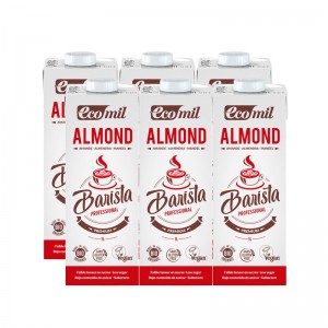 Bebida de almendras Barista Almond Bio 6x1L Ecomil