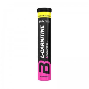 L-Carnitina efervescente lima-limon 500mg 20 comprimidos BioTechUSA