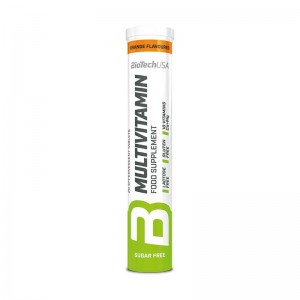 Multivitaminas Naranja 20 comprimidos efervescentes BioTechUSA