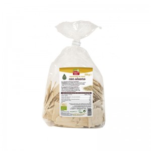 Mini crackers de trigo con sesamo bio 250 g La Finestra