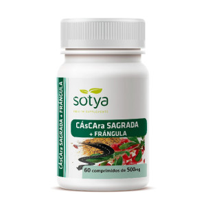 Cascara sagrada+Frangula 500mg 60 comprimidos Sotya Cascara sagrada+Frangula 500mg 60 comprimidos Sotya