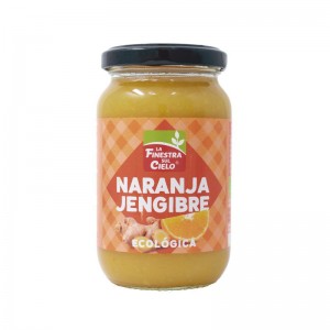 Compota de naranja y jengibre bio 280g La Finestra