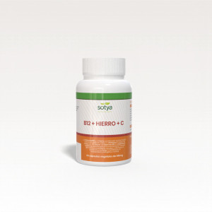 Vitamina B12+ hierro+ vit C 60 capsulas Sotya