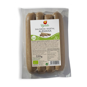 Salchicha vegetal alemana bio 230g Vegetalia Salchicha vegetal alemana bio 230g Vegetalia