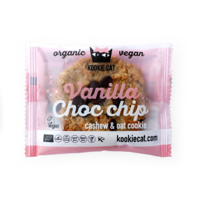 Galleta con vainilla & chocolate Bio 12x50g Kookie Cat Galleta con vainilla & chocolate Bio 12x50g Kookie Cat