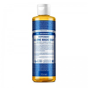 Jabon liquido menta bio 240ml Dr. Bronner's