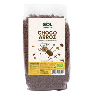 Cereales Choco arroz bio 250g Sol Natural Cereales Choco arroz bio 250g Sol Natural