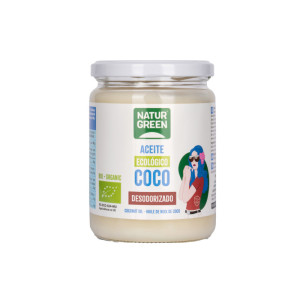 Aceite de Coco Desodorizado Bio 430ml-400g Naturgreen