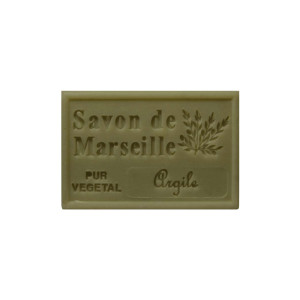 Jabon de marsella Arcilla verde 125g Savonnerie