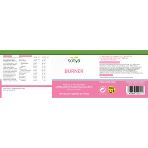 Burner-Garcinia,Mango,Te verde,Acai,Cromo 750mg 120 capsulas Sotya