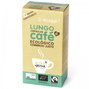 Cafe longo capsulas bio 10x5,5g Alternativa 3