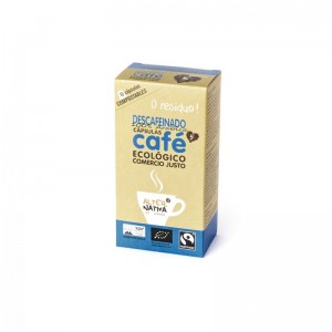 Cafe descafeinado capsulas compostables bio 10x5g Alternativa 3