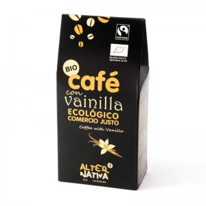 Cafe aromatizado a la vainilla molido bio 125g Alternativa 3