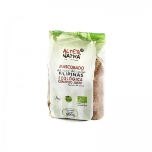 Azucar de caña mascobado de Filipinas bio 500 g Alternativa 3
