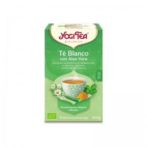 Yogi tea te blanco con aloe vera bio 17 filtro BIO