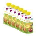 Pouches manzana platano y fresa bio 6x100g Hipp Pouches manzana platano y fresa bio 6x100g Hipp
