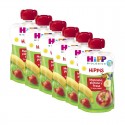 Pouches manzana pera y platano bio 6x100g Hipp Pouches manzana pera y platano bio 6x100g Hipp