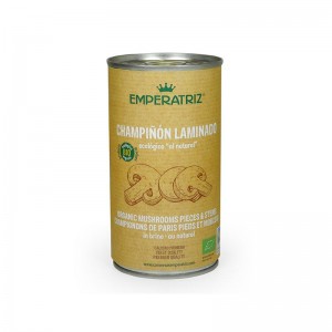 Champiñon laminado bio lata 390ml Emperatriz