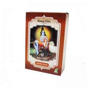 Henna castaño claro polvo 100 g Radhe Shyam Henna castaño claro polvo 100 g Radhe Shyam