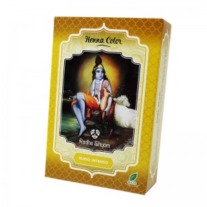 Henna Rubio intenso polvo 100 g Radhe Shyam Henna Rubio intenso polvo 100 g Radhe Shyam
