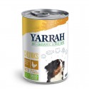 Pate de Pollo con espirulina y algas para perros bio 400g Yarrah