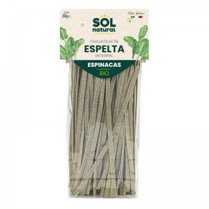 Tagliatelle de espelta con espinacas 250 g Sol Natural