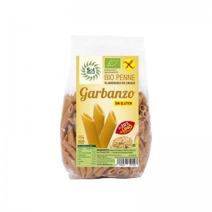 Penne de garbanzo y lino sin gluten bio 250g Sol Natural