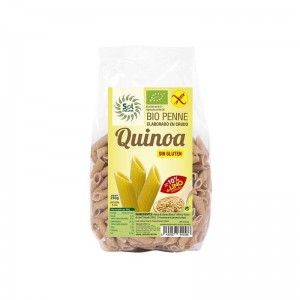 Penne de quinoa con lino bio sin gluten 250g Sol Natural