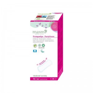 Protegeslip anatomico de algodon bio 24 ud Masmi