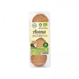 Galletas de avena coco y agave bio 175 g Sol Natural
