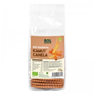 Galletas de kamut y canela bio 175g Sol Natural
