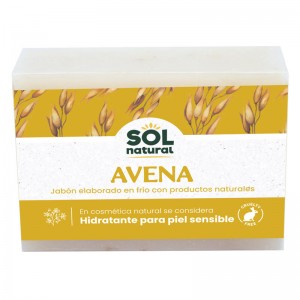 Jabon de avena 100g Sol Natural