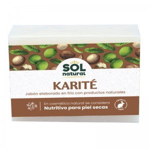 Jabon de karite 100 g Sol Natural