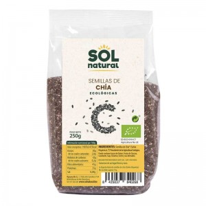 Semillas de chia bio 250g Sol Natural