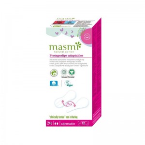 Protegeslip de algodon flex adaptable bio 30ud Masmi