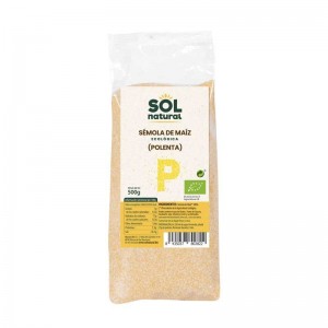 Sémola de maíz (polenta) bio 500 g Sol Natural