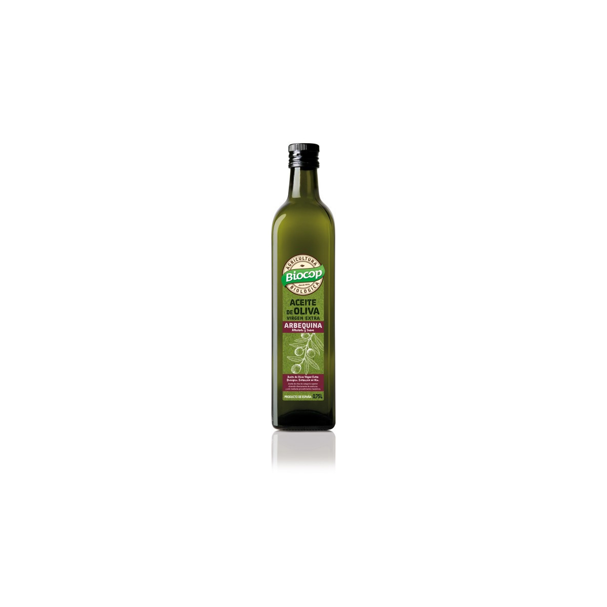 Aceite de oliva virgen extra Arbequina BIO · 750 ml — Biocop